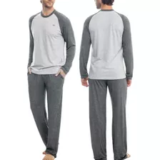 Molde Pijama Longo Raglan Masculino Adulto (pp Ao Gg)