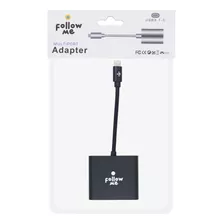 Adaptador Tipo C 3 En 1 Usb-c Hdmi Usb 3.0