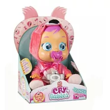 Boneca Cry Baby Babies Br527 Flamy Multikids Original