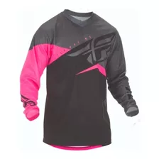 Jersey Equipo Mx Fly *2019* F-16 / Negro Fucsia