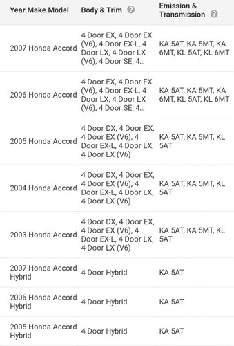 Emblema De Honda Accord 2005-2007 Original.  Foto 4