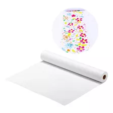 2pcs Rollo De Papel Kraft Blanco Niños Caballete Rollo De Pa