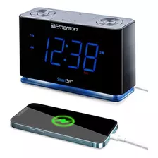 Emerson Radio Smartset Cks - Reloj Despertador De Radio Pll.