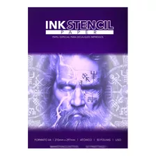 Papel Especial Decalque Tattoo - Inkstencil (50folhas)