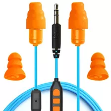 Auriculares Plugfones Guardian Plus (naranja Y Azul)