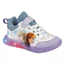 Tenis Luces Frozen Niña Tci 4145 Lila Mt 16-21 117-322