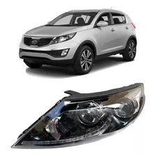 Farol Kia Sportage Com Led Lx Ex 2011 2012 2013 2014 2015 Le