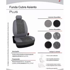 Funda Cubre Asiento Jacquard Acolchada Oroch Mkr