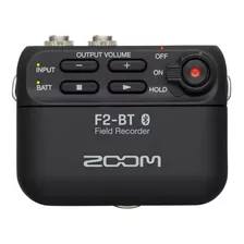 Zoom F2-bt/b Grabadora De Campo Bluetooth Compacta Negra