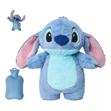 Compressa Água Stitch Bolsa Térmica Quente Frio Dor Cólicas Cor Azul