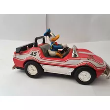 Juguete Antiguo Auto De Pato Donald