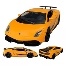 Miniatura Lamborghini Gallardo Carro Abre Portas Ferro - F