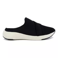 Tênis Usaflex Mule Babucha Elastano Conforto Preto Ah1616