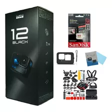 Camara Gopro Hero 12 +128gb + Kit Accesorio + Funda + Vidrio