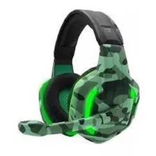 Headset Gamer Camuflado Px-6 Selva Tecdrive Pc Xbox One Ps 4