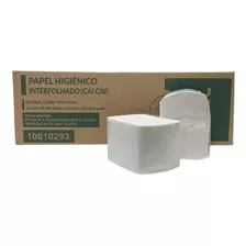 Papel Higiênico Interfolhado Folha Simples - C/10.000 Folhas