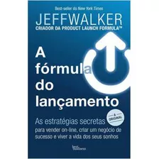 Livro A Fórmula Do Lançamento - Jeff Walker [2020]