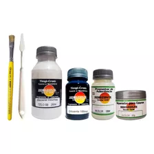 Kit Tinta Para Couro Automotivo Premium Completo Cod:l01