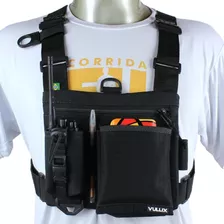 Bolsa Peitoral Porta Rádio Ht E Walk Talk Lançamento Vullix