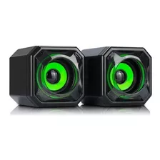 Parlantes Usb 2.0 - Genius Sp -q160 Color - Negro