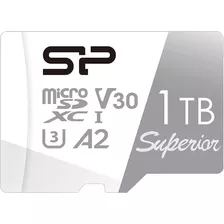 Silicon Power 1tb Superior Micro Sdxc Sd Uhs-i U3 V30 A2 