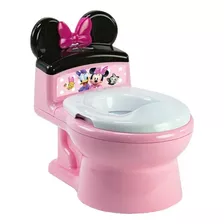 Bañito Entrenador Con Sonido Disney Minnie Mouse Potty Rosa