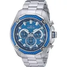 Reloj Invicta Tablero Azul Fibra De Carbono 