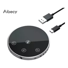 Aibecy Desktop Usb Conference Speakerphone Micrófono 360°