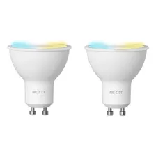 Pack De 2 Lamparas Wifi Led Dicroica Gu10 Nexxt Nhb-w320 