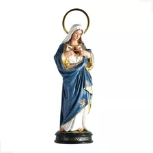  Imagem Escultura Nossa Senhora Imaculado Coração De Maria 