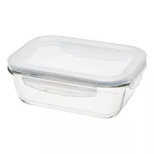 Recipiente De Vidrio Tapa Hermética 640ml