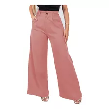 Calça Feminina Pantalona Cintura Alta Retrô Perfeita!