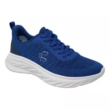 Tenis Azules Ligeros Zapatos Hombre Charly 1086780