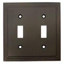 Cosmas 25033-orb Bronce Aceitado Pared Placa De Interruptor 