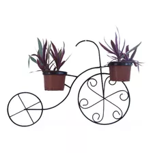 Duas Unidades- Bicicleta Decorativa Suporte Para Plantas