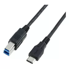 Cable Premium Usb C A Usb Tipo B Impresora Escaner - Mg