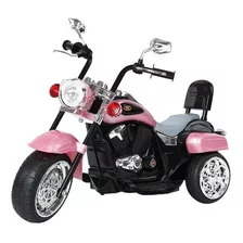Moto Elétrica Infantil 6v Rosa Iron - Brink