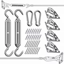 Kit De Anclaje M5 Para Vela Sombreadora Toldo, Malla, Lona