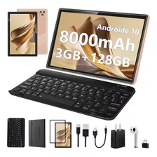 Tablet Con Funda X19 Pro Ampliable 128 Gb 10.1 Pad Wifi 8000