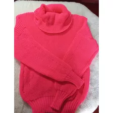 Blusa Feminina Tricot Fang Gola Alta Ombro Caído 