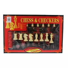 Chess Juego De Mesa 2en1 42x27x4cm Blast Track