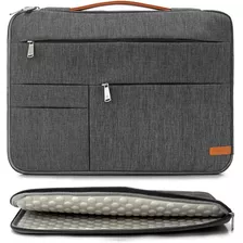 Funda Sobre Para Laptop 17 Pulgadas, Con Bolsillo (gris)