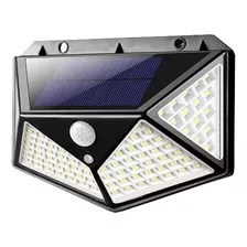 Luminária Solar Sensor Movimento 20 Leds Luz Noturna H30