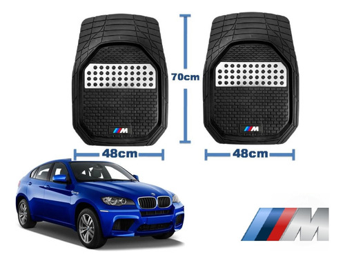 Tapetes 3d Logo Bmw + Cubre Volante X6 2008 A 2012 2013 2014 Foto 4