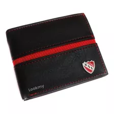 Billetera De Independiente Oficial Club En Cuero Para Hombre