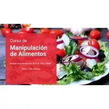 Certificado De Manipulación De Alimentos