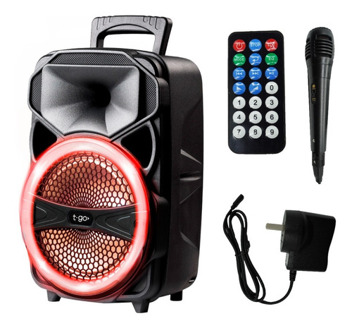 Parlante Portatil Potenciado  Bluetooth +  Microfono Regalo