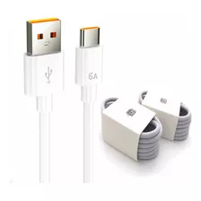 Cable Usb Tipo C Original 6a Xiaomi Carga Super Rápida