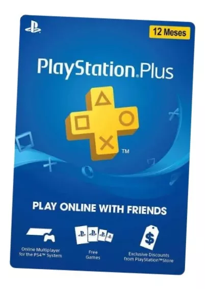 Giftcard Ps Plus 12 Meses