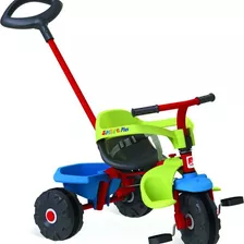 Triciclo Sem Personagem Multifuncional Bandeirante Smart Plus Vermelho, Azul-firenze, Verde-pistache E Grafite